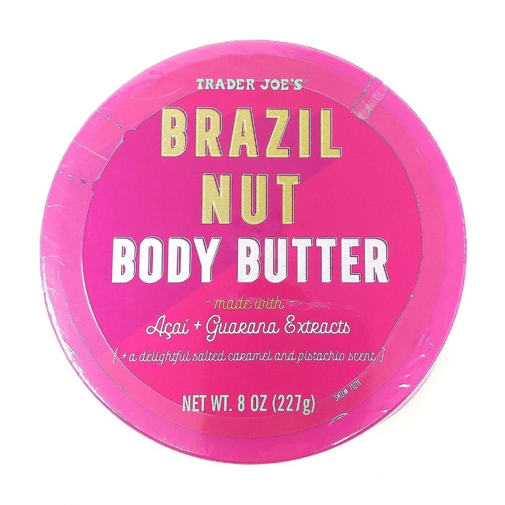 New Unopened Trader Joe's Brazil Nut Body Butter 8oz and Body Oil 4oz (2 items)